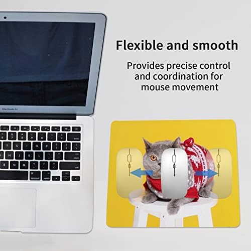100 PCS White Mouse Pad for Heat Transfer, Bulk Mousepad for Heat Press Printing Crafts Custom Photos Non Slip Bottom 24x20x0.2CM - Image 4