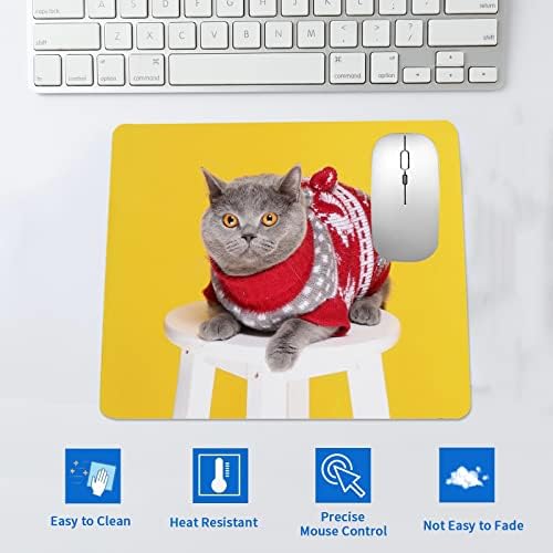 100 PCS White Mouse Pad for Heat Transfer, Bulk Mousepad for Heat Press Printing Crafts Custom Photos Non Slip Bottom 24x20x0.2CM - Image 3