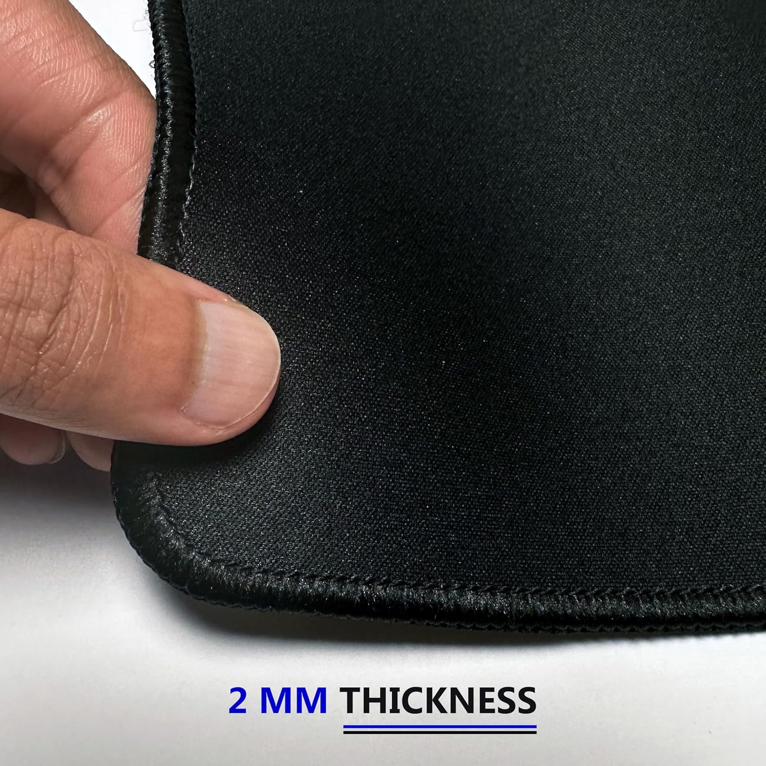 250 Pack Mouse Pad with Stitched Edge and Non-Slip Rubber Base - Large Mouse Pads for Laptop, Desktop Computers, Office, Home & Gaming, 10.3 x 8.4 in, Black - Image 5