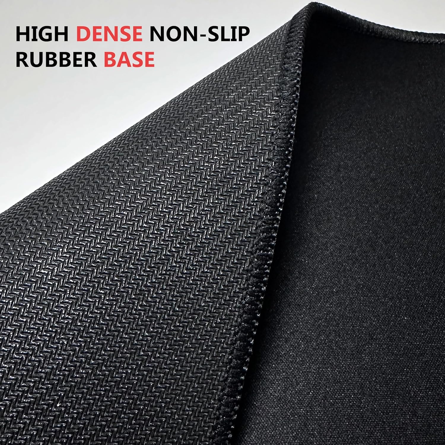 250 Pack Mouse Pad with Stitched Edge and Non-Slip Rubber Base - Large Mouse Pads for Laptop, Desktop Computers, Office, Home & Gaming, 10.3 x 8.4 in, Black - Image 3