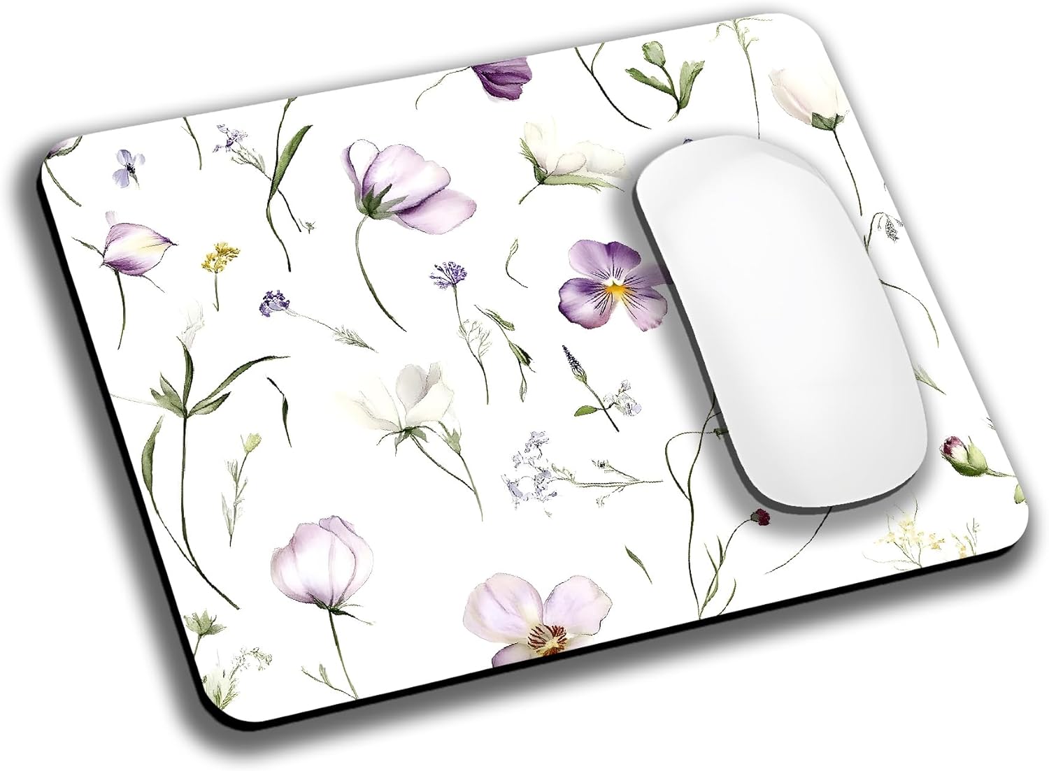 Aesthetics Misty Forest Mountain Mouse Pads for Desk, Portable Wireless Computer Mouse pad Small Design with Women, Non-Slip Rubber Base Laptop Mousepad 9.5" x 7.9" Smooth Surface for Office & Travel - Image 26