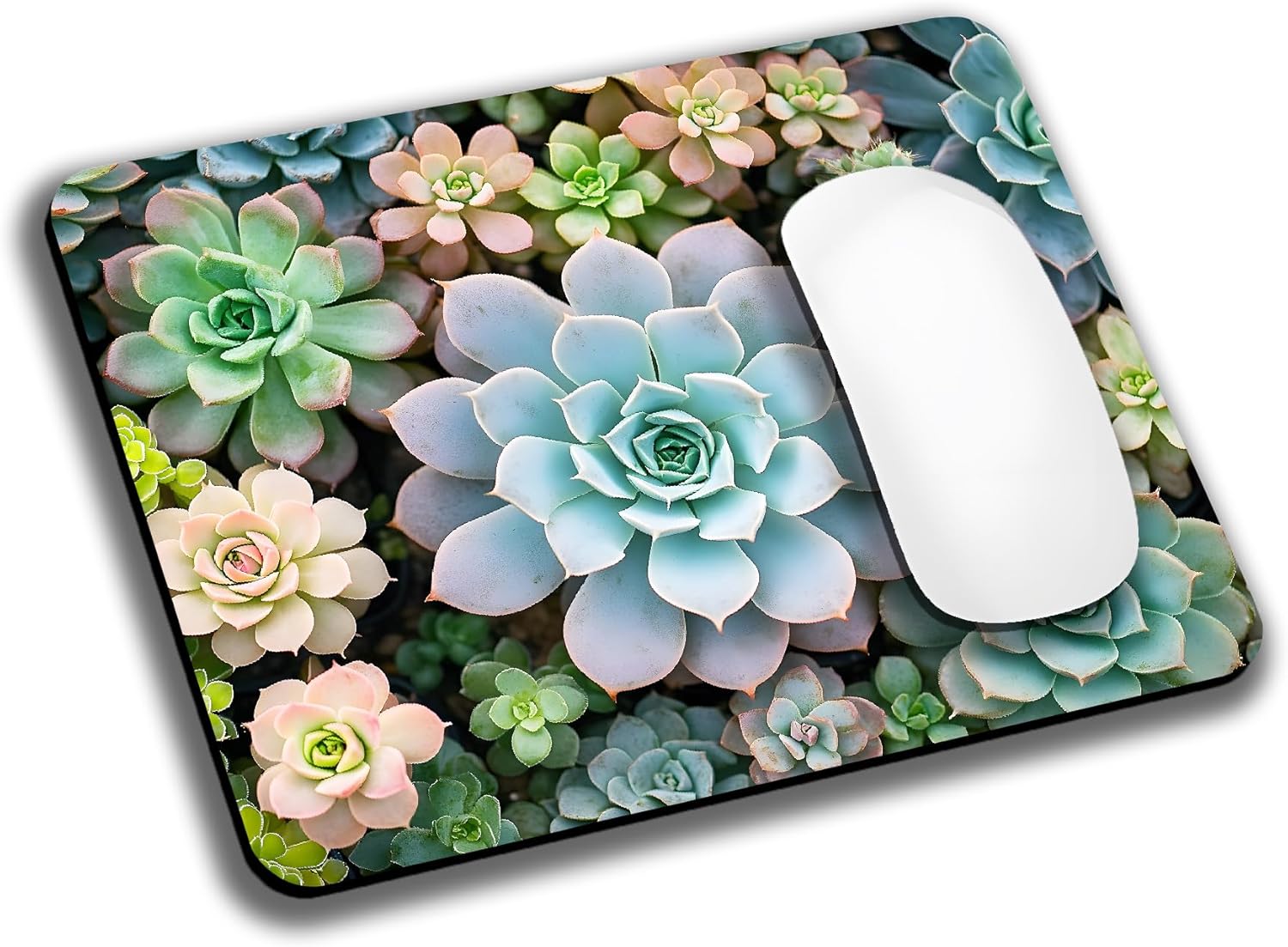 Aesthetics Misty Forest Mountain Mouse Pads for Desk, Portable Wireless Computer Mouse pad Small Design with Women, Non-Slip Rubber Base Laptop Mousepad 9.5" x 7.9" Smooth Surface for Office & Travel - Image 32