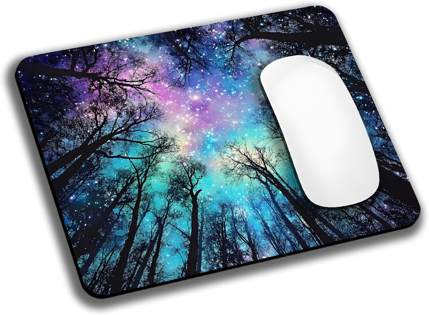 Aesthetics Misty Forest Mountain Mouse Pads for Desk, Portable Wireless Computer Mouse pad Small Design with Women, Non-Slip Rubber Base Laptop Mousepad 9.5" x 7.9" Smooth Surface for Office & Travel - Image 25
