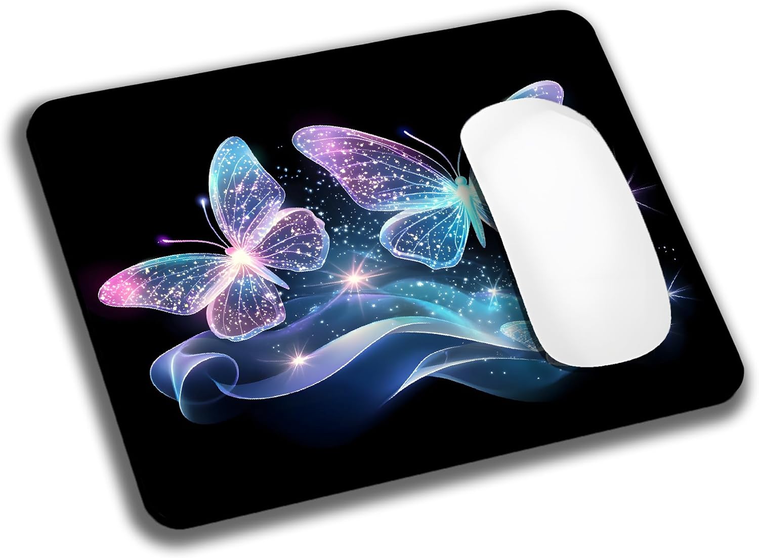 Aesthetics Misty Forest Mountain Mouse Pads for Desk, Portable Wireless Computer Mouse pad Small Design with Women, Non-Slip Rubber Base Laptop Mousepad 9.5" x 7.9" Smooth Surface for Office & Travel - Image 34