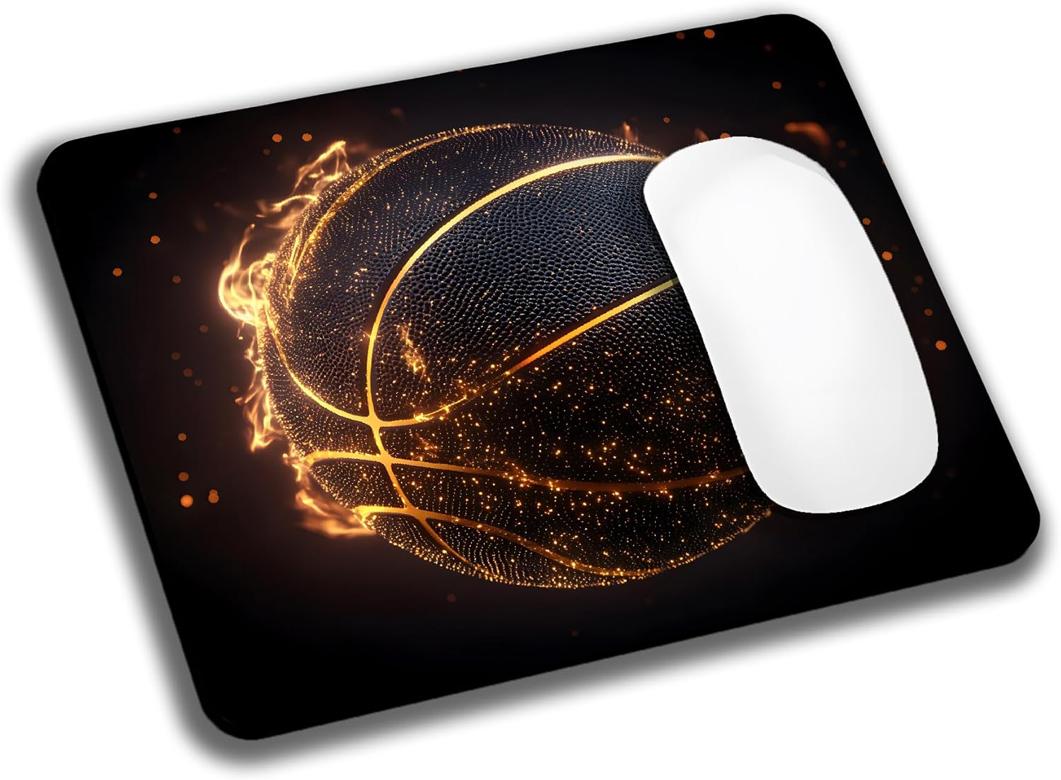 Aesthetics Misty Forest Mountain Mouse Pads for Desk, Portable Wireless Computer Mouse pad Small Design with Women, Non-Slip Rubber Base Laptop Mousepad 9.5" x 7.9" Smooth Surface for Office & Travel - Image 16