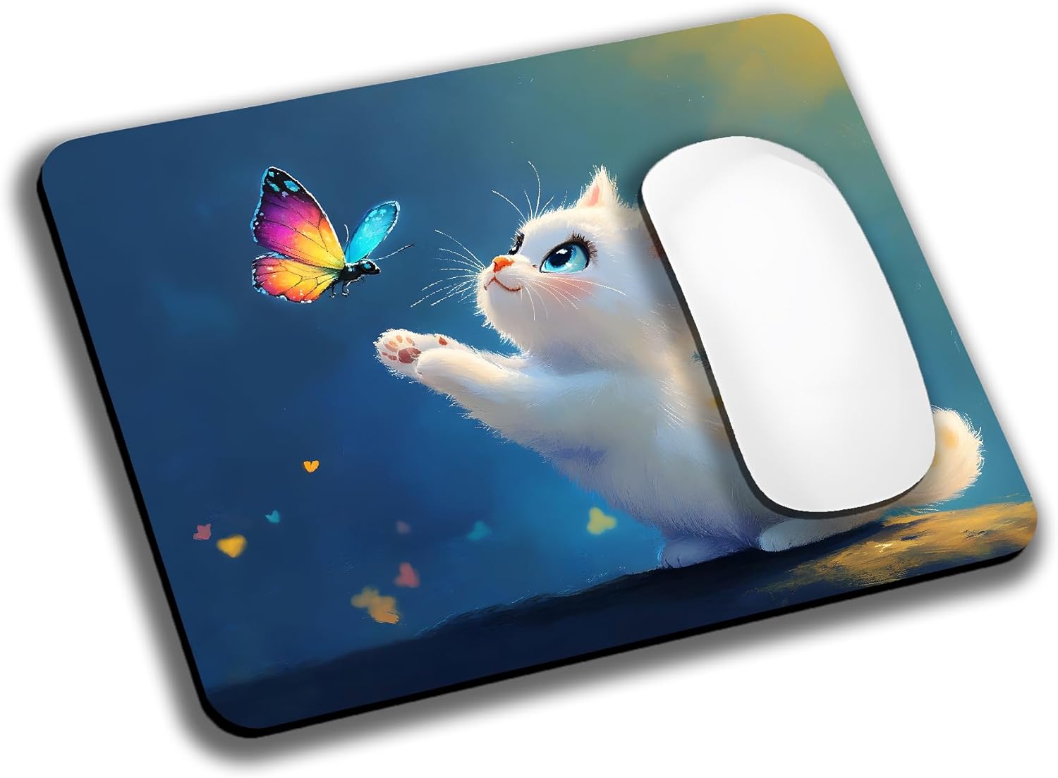 Aesthetics Misty Forest Mountain Mouse Pads for Desk, Portable Wireless Computer Mouse pad Small Design with Women, Non-Slip Rubber Base Laptop Mousepad 9.5" x 7.9" Smooth Surface for Office & Travel - Image 13