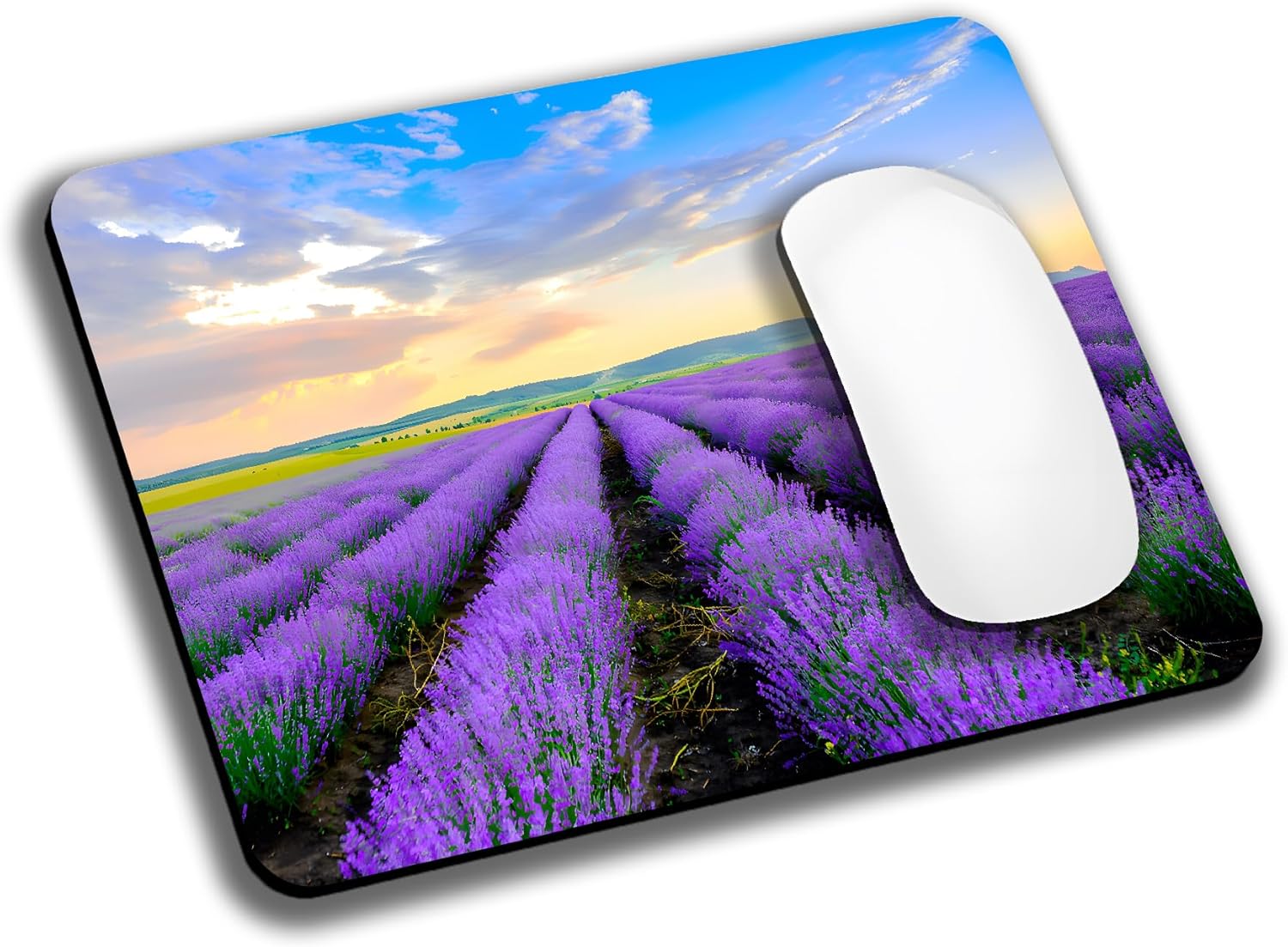 Aesthetics Misty Forest Mountain Mouse Pads for Desk, Portable Wireless Computer Mouse pad Small Design with Women, Non-Slip Rubber Base Laptop Mousepad 9.5" x 7.9" Smooth Surface for Office & Travel - Image 27