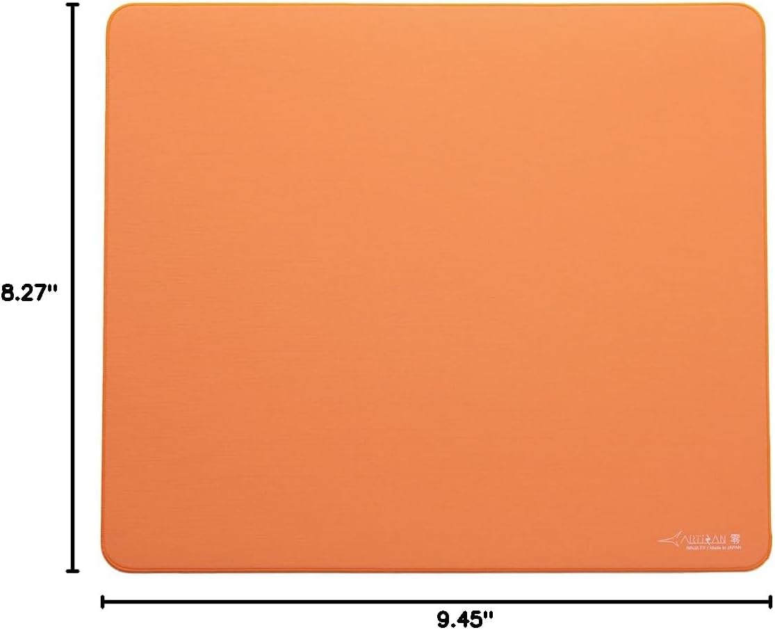 Artisan FX Zero MID Orange Gaming Mouse Pad Esports (XL, Orange) - Image 9