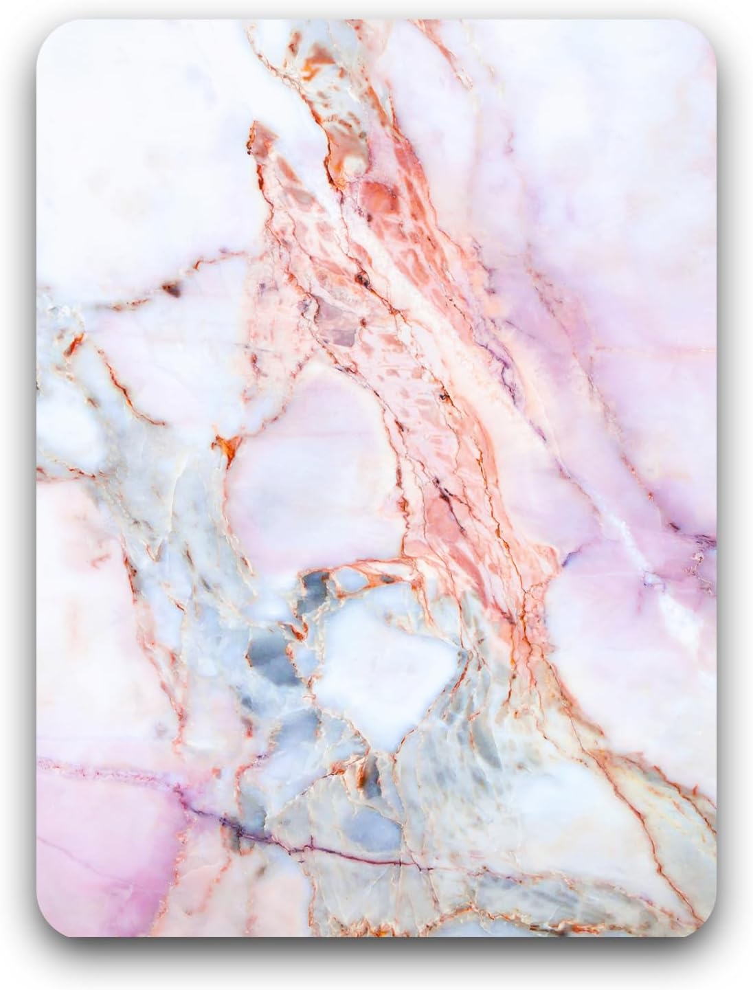 Atufsuat Small Mouse Pad, Mini Mouse Pad 6 x 8 In, Thick Rubber Waterproof Mouse Mat, Cute Mousepad for Women Men Kids Wireless Mouse Mini Laptops Keyboard Tray Home Office Travel, Floral Pink Flowers - Image 57