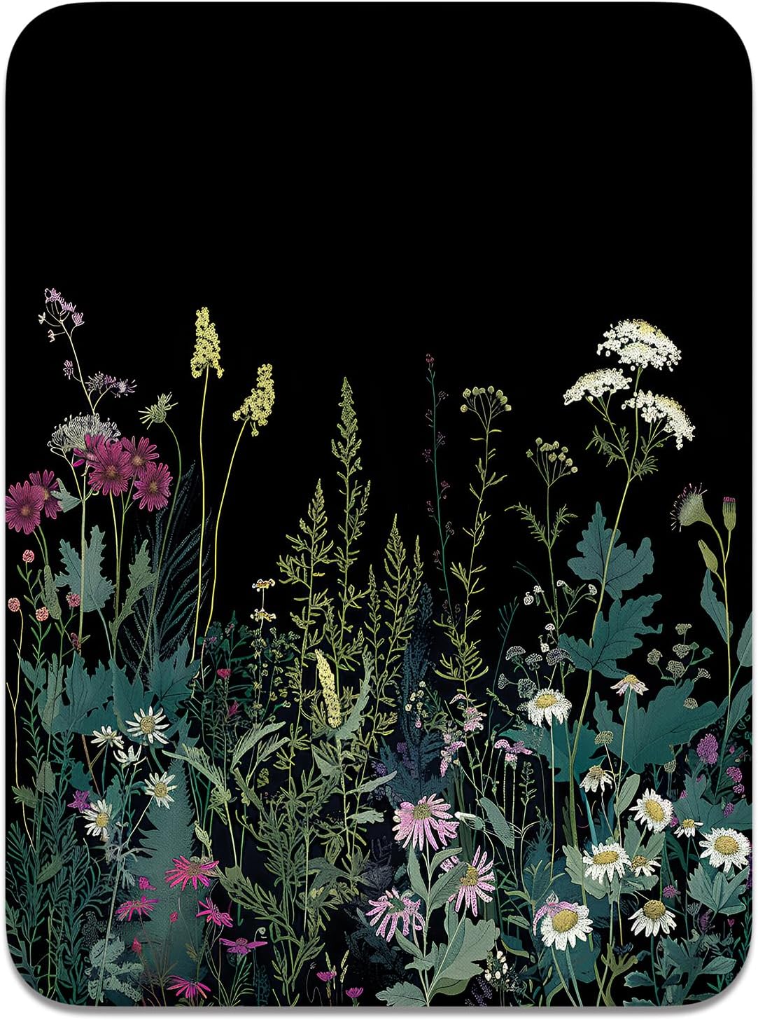 Atufsuat Small Mouse Pad, Mini Mouse Pad 6 x 8 In, Thick Rubber Waterproof Mouse Mat, Cute Mousepad for Women Men Kids Wireless Mouse Mini Laptops Keyboard Tray Home Office Travel, Floral Pink Flowers - Image 10