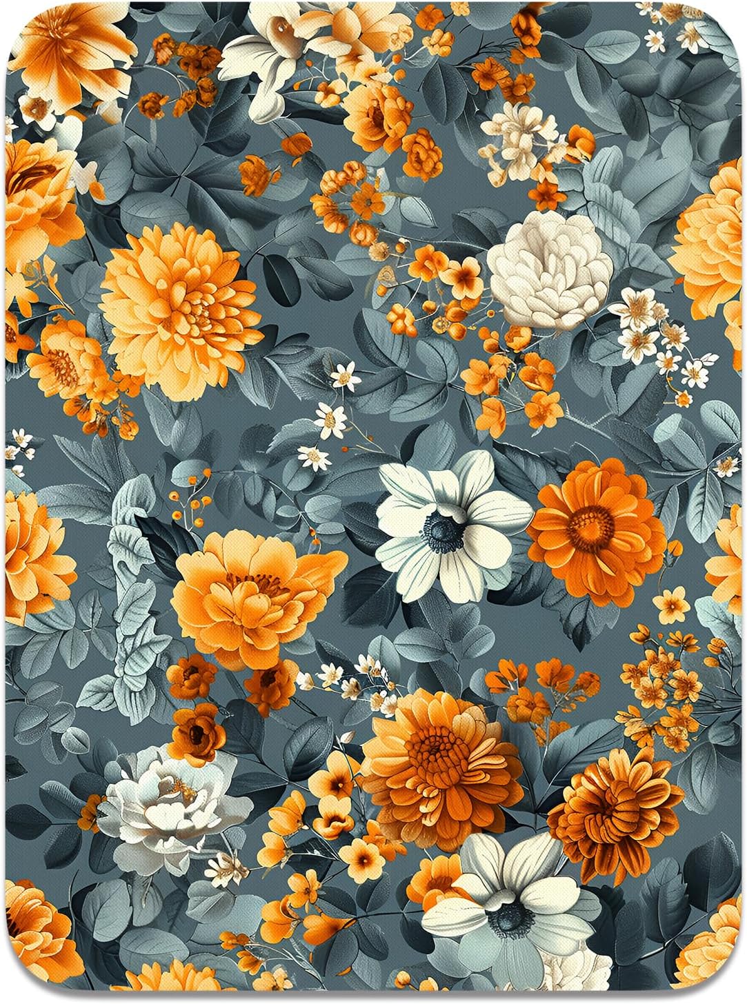 Atufsuat Small Mouse Pad, Mini Mouse Pad 6 x 8 In, Thick Rubber Waterproof Mouse Mat, Cute Mousepad for Women Men Kids Wireless Mouse Mini Laptops Keyboard Tray Home Office Travel, Floral Pink Flowers - Image 4