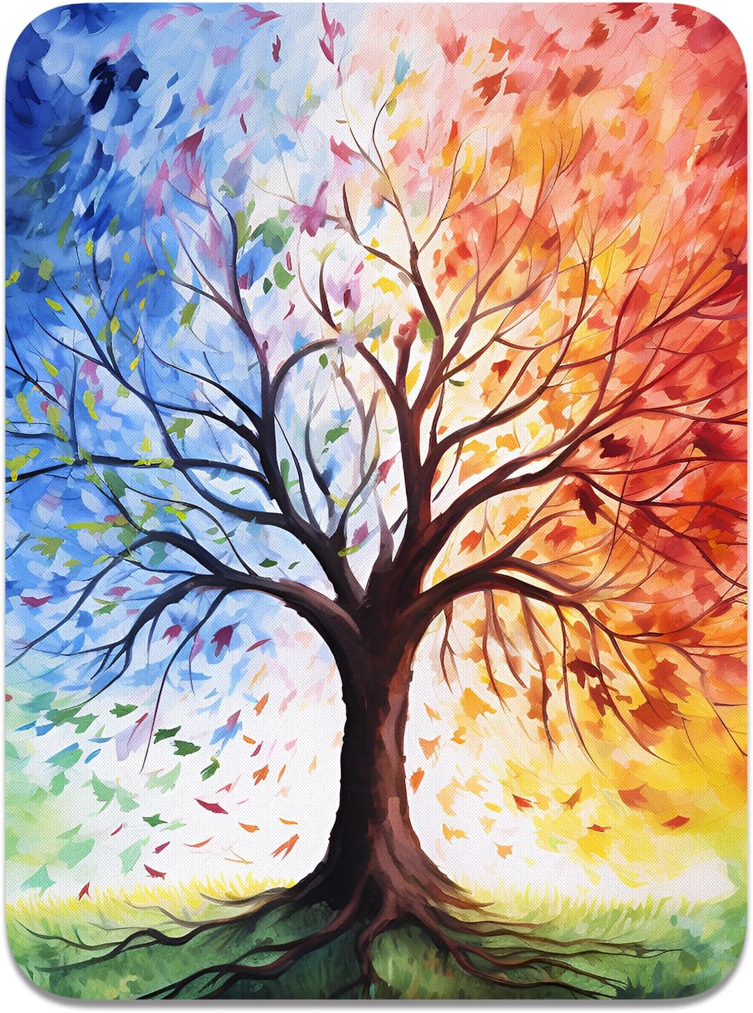 Atufsuat Small Mouse Pad, Mini Mouse Pad 6 x 8 In, Thick Rubber Waterproof Mouse Mat, Cute Mousepad for Women Men Kids Wireless Mouse Mini Laptops Keyboard Tray Home Office Travel, Floral Pink Flowers - Image 46