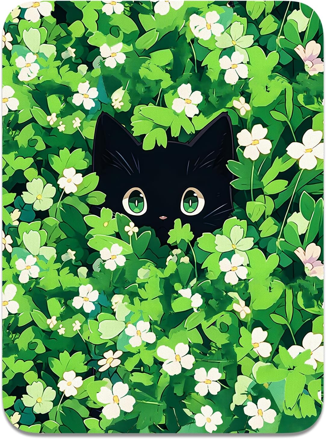 Atufsuat Small Mouse Pad, Mini Mouse Pad 6 x 8 In, Thick Rubber Waterproof Mouse Mat, Cute Mousepad for Women Men Kids Wireless Mouse Mini Laptops Keyboard Tray Home Office Travel, Floral Pink Flowers - Image 47