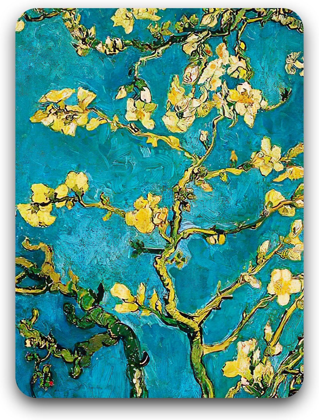 Atufsuat Small Mouse Pad, Mini Mouse Pad 6 x 8 In, Thick Rubber Waterproof Mouse Mat, Cute Mousepad for Women Men Kids Wireless Mouse Mini Laptops Keyboard Tray Home Office Travel, Floral Pink Flowers - Image 3