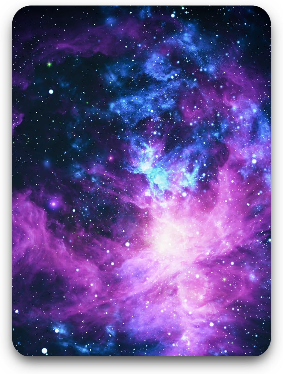 Atufsuat Small Mouse Pad, Mini Mouse Pad 6 x 8 In, Thick Rubber Waterproof Mouse Mat, Cute Mousepad for Women Men Kids Wireless Mouse Mini Laptops Keyboard Tray Home Office Travel, Floral Pink Flowers - Image 5