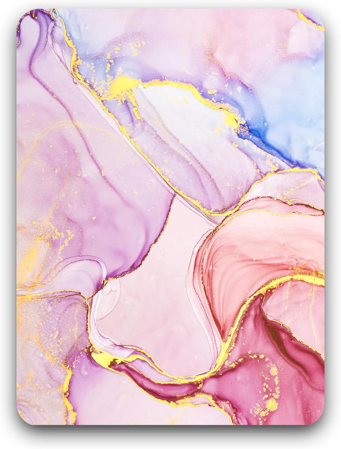 Atufsuat Small Mouse Pad, Mini Mouse Pad 6 x 8 In, Thick Rubber Waterproof Mouse Mat, Cute Mousepad for Women Men Kids Wireless Mouse Mini Laptops Keyboard Tray Home Office Travel, Floral Pink Flowers - Image 33