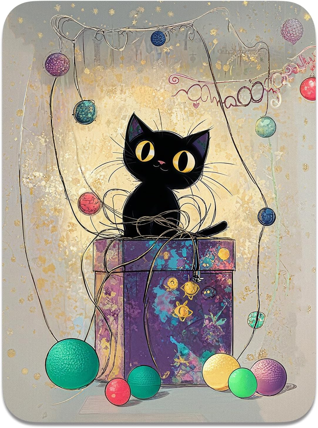 Atufsuat Small Mouse Pad, Mini Mouse Pad 6 x 8 In, Thick Rubber Waterproof Mouse Mat, Cute Mousepad for Women Men Kids Wireless Mouse Mini Laptops Keyboard Tray Home Office Travel, Floral Pink Flowers - Image 45