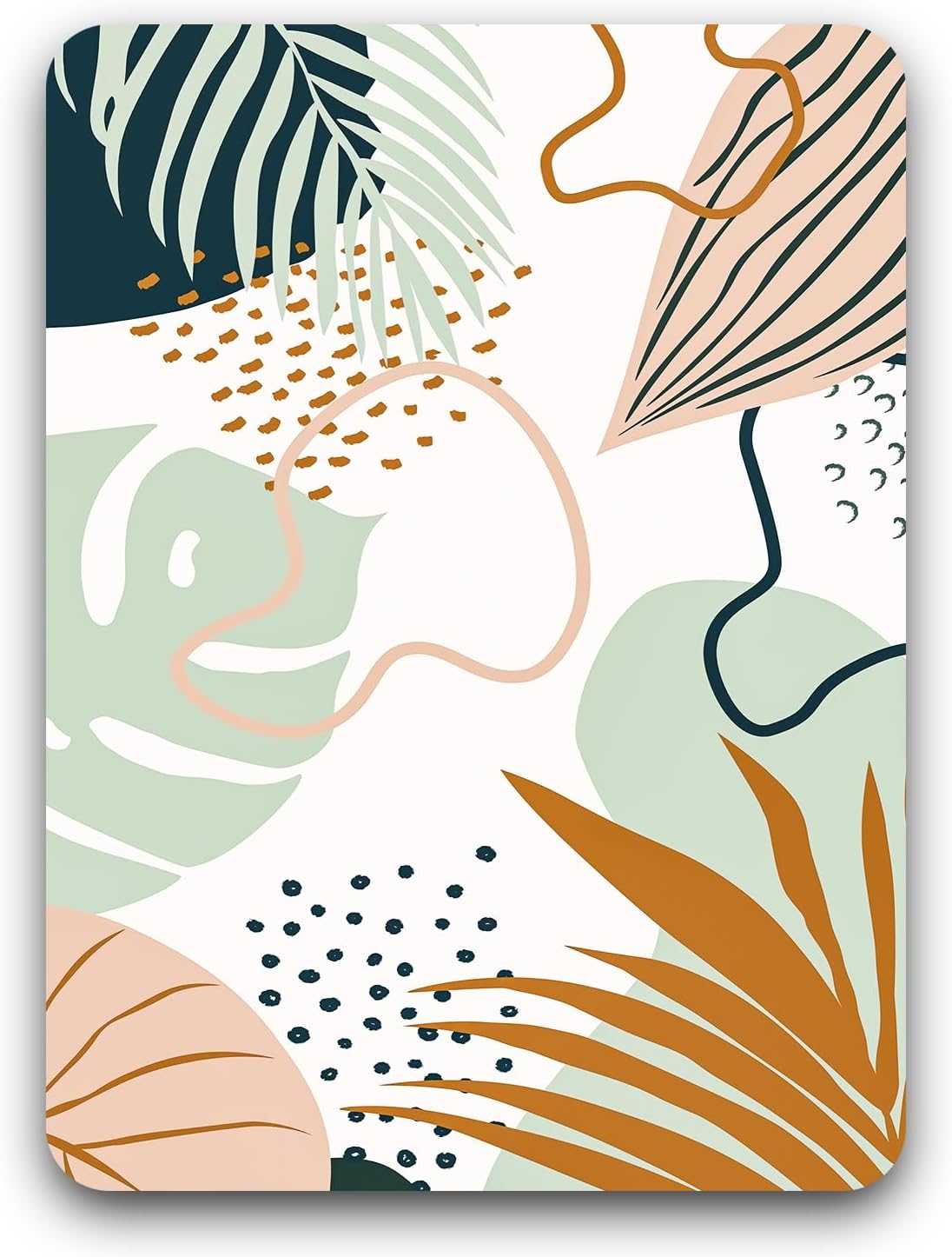 Atufsuat Small Mouse Pad, Mini Mouse Pad 6 x 8 In, Thick Rubber Waterproof Mouse Mat, Cute Mousepad for Women Men Kids Wireless Mouse Mini Laptops Keyboard Tray Home Office Travel, Floral Pink Flowers - Image 44