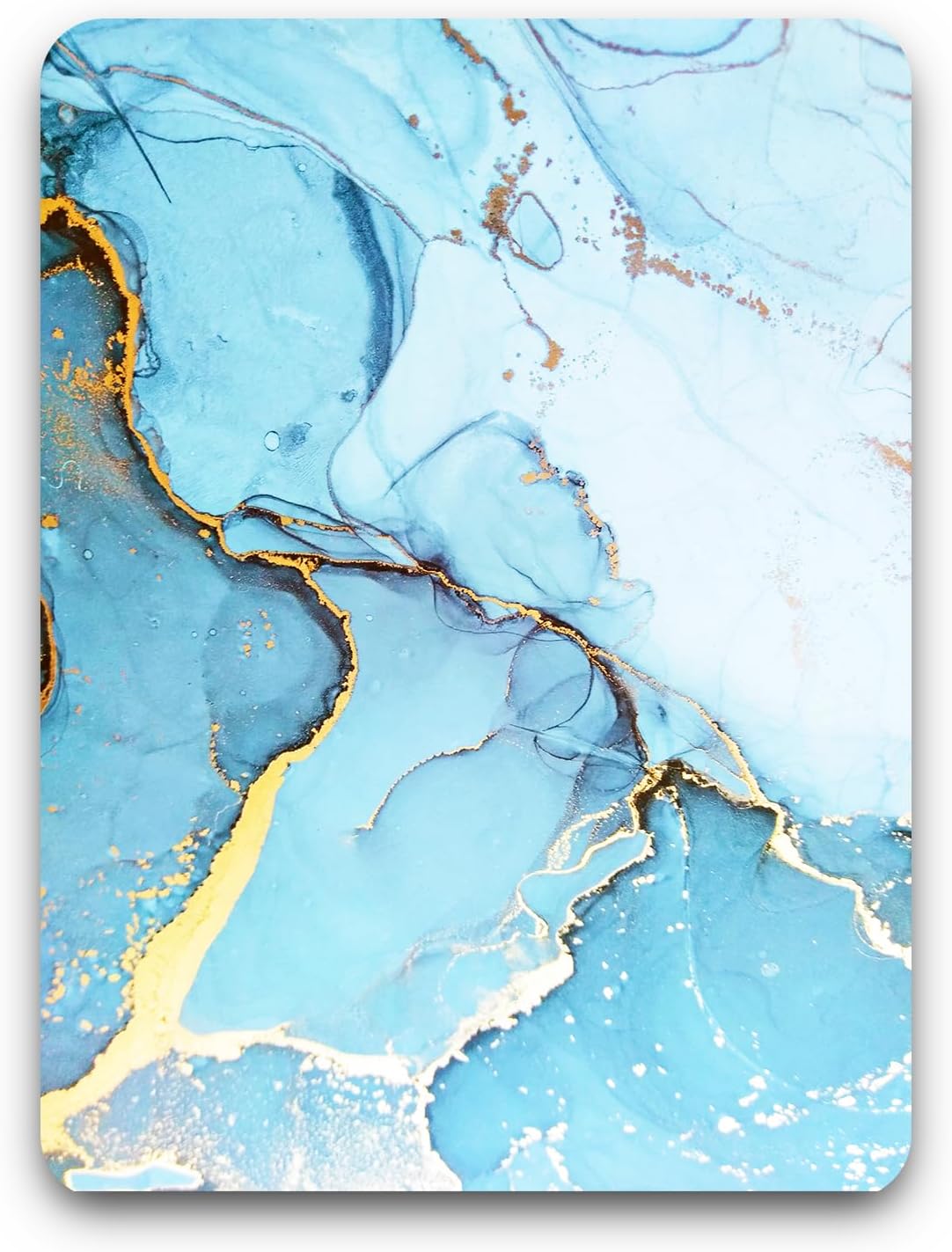 Atufsuat Small Mouse Pad, Mini Mouse Pad 6 x 8 In, Thick Rubber Waterproof Mouse Mat, Cute Mousepad for Women Men Kids Wireless Mouse Mini Laptops Keyboard Tray Home Office Travel, Floral Pink Flowers - Image 11