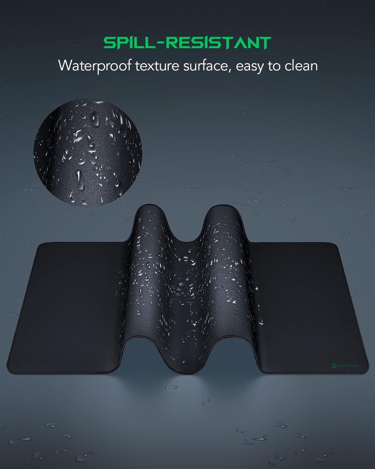 Black Shark Gaming Mouse Pad Desk Mat 47.2” x 23.6 Bluetooth Active Noise Cancelling Headphones Wireless - Image 5