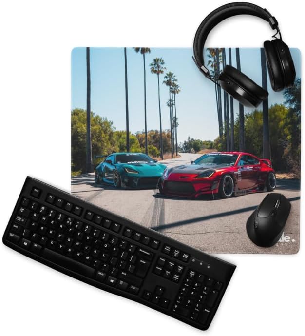 Car Mouse Pad XL 36×18 | BRZ Extended Mouse Pad | Extended Surface for Large Desks | Optimized for Precision Gaming Control | Smooth Glide for Precise Control | Non-Slip for Stability - Image 8