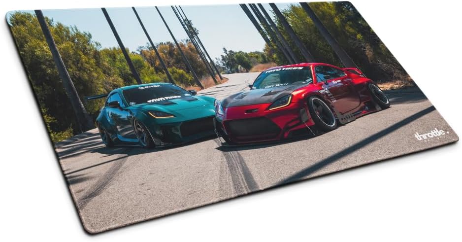 Car Mouse Pad XL 36×18 | BRZ Extended Mouse Pad | Extended Surface for Large Desks | Optimized for Precision Gaming Control | Smooth Glide for Precise Control | Non-Slip for Stability - Image 2