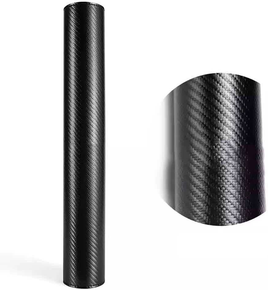 Carbon Fiber Textured Leather Desk Pad, Waterproof and Thickened Mouse Pad, Computer Keyboard Pad, Desktop Writing Desk Pad (Black,30 * 60cm) - Image 5