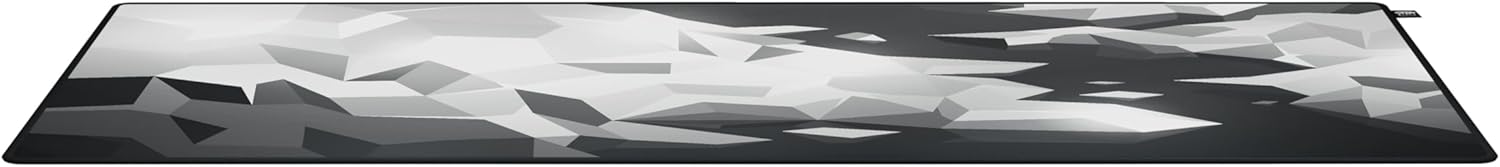 CHERRY XTRFY GP5, XL Gaming Mouse Mat (920 x 400 x 3 mm), Speed-Pad Soft for Precision, Stitched Edges, Non-Slip, Washable, Litus White - Image 3