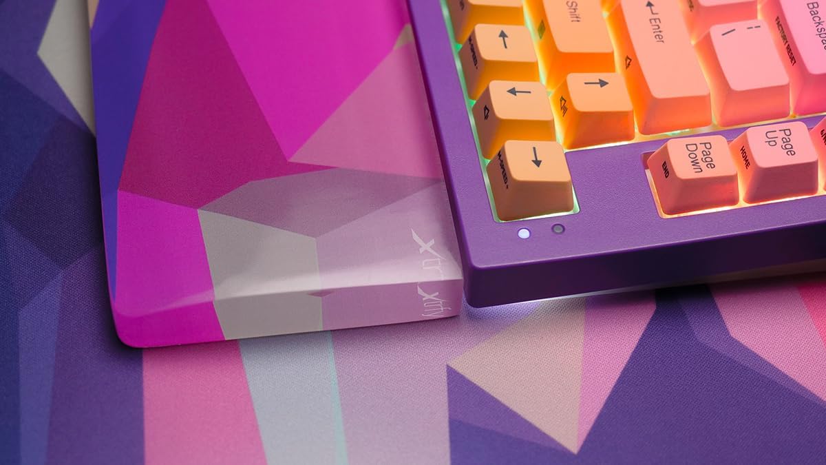 CHERRY XTRFY GP5, XL Gaming Mouse Pad (920 x 400 x 3 mm), High-Speed Cloth Surface for Precision, Stitched Edges, Non-Slip, Machine Washable, Litus Pink - Image 5