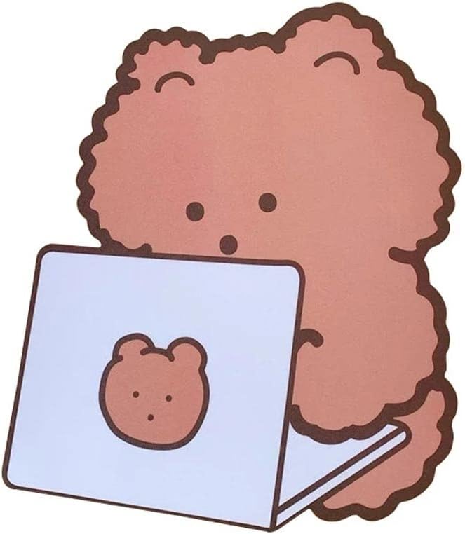 Cute Mouse Pad Rubber Pad Keyboard Protector Pad for Office Desk Anti-Slip Mouse Pad