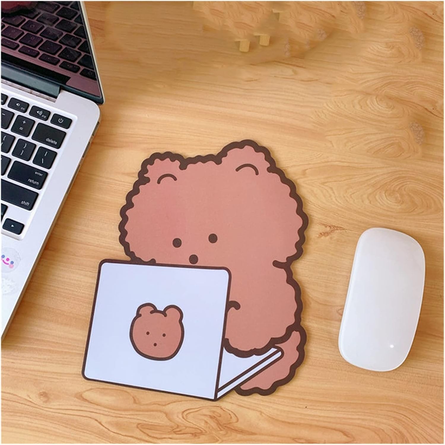 Cute Mouse Pad Rubber Pad Keyboard Protector Pad for Office Desk Anti-Slip Mouse Pad - Image 2