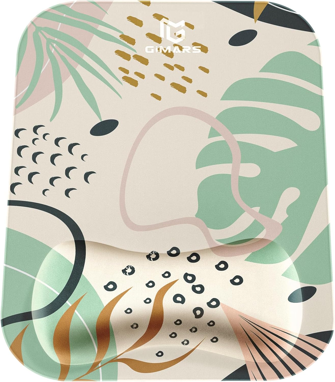 Gimars Mouse Pad with Wrist Rest, Large Smooth Superfine Fibre Memory Foam Ergonomic Mouse Pad, Comfortable Mousepad with Nonslip Base for Pain Relief, Laptop, Computer, Gaming, Office, 11 x 8.26'' - Image 11