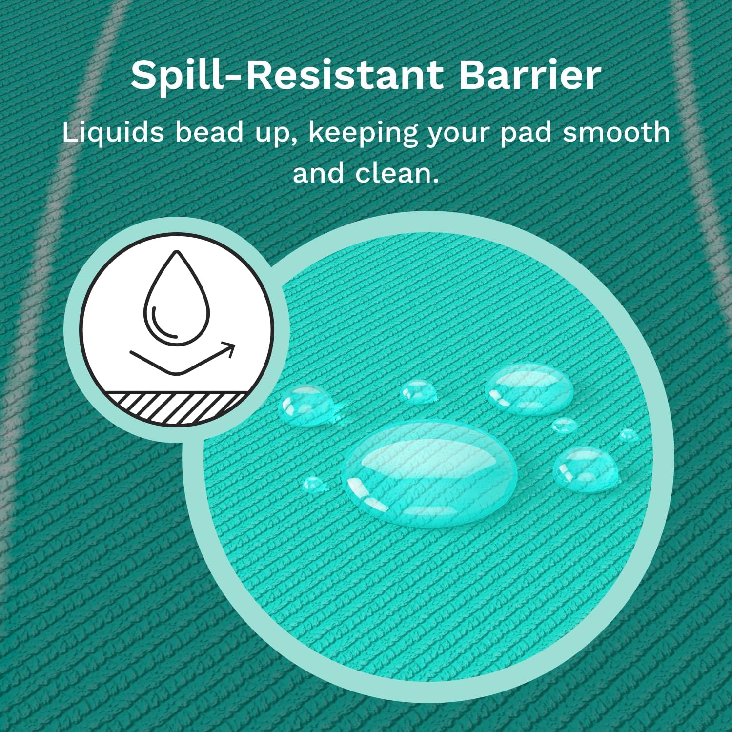 Glorious Gaming Mouse Pad GMP 2 - Rain Forest - XXL - Spill-Proof Mouse Pad, Optimised for Gaming Sensors, Balanced Surface for Speed & Control, Anti-fray Edges - 915mm x 460mm x 3mm - 2XL Desk Mat - Image 2