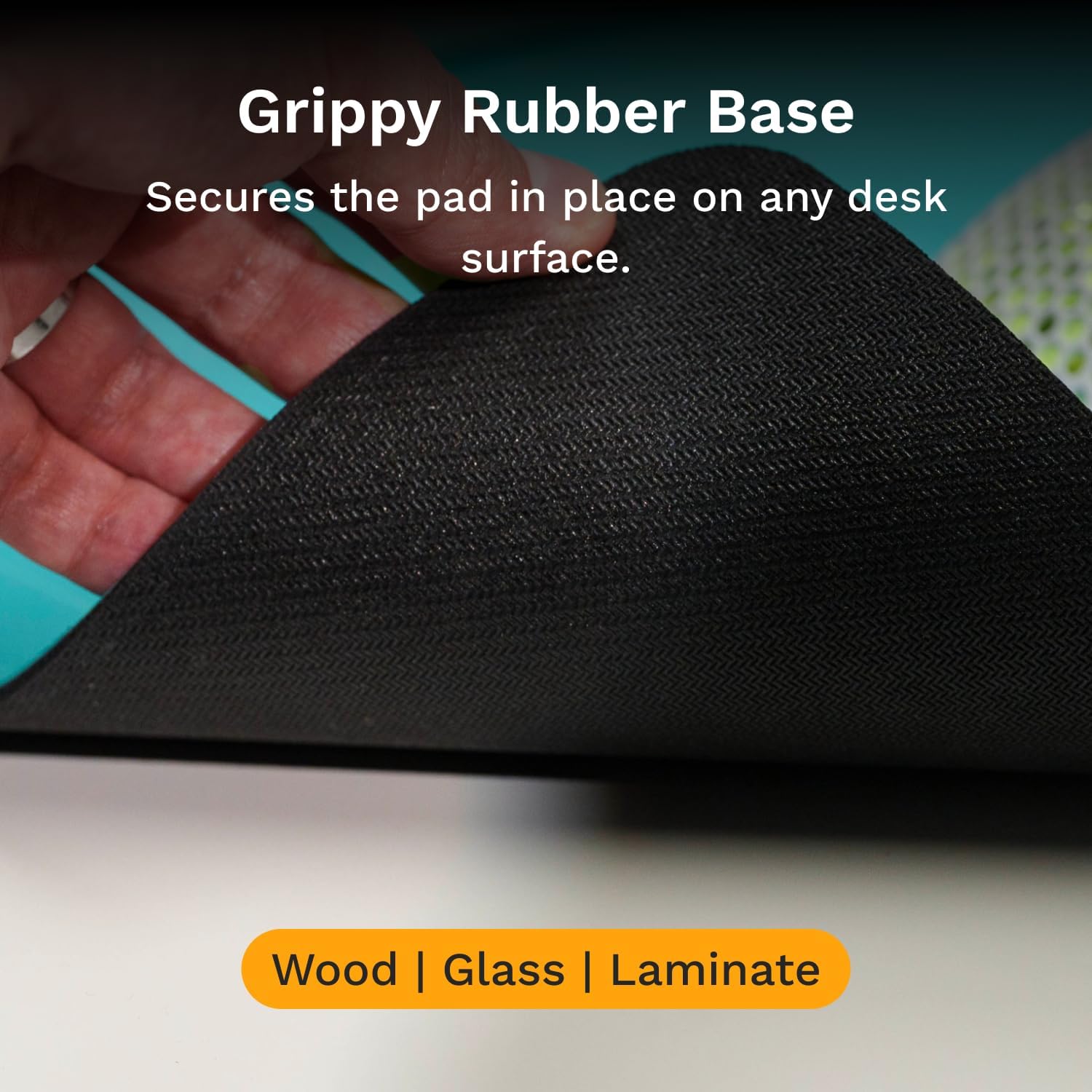 Glorious Gaming Mouse Pad GMP 2 - Rain Forest - XXL - Spill-Proof Mouse Pad, Optimised for Gaming Sensors, Balanced Surface for Speed & Control, Anti-fray Edges - 915mm x 460mm x 3mm - 2XL Desk Mat - Image 5