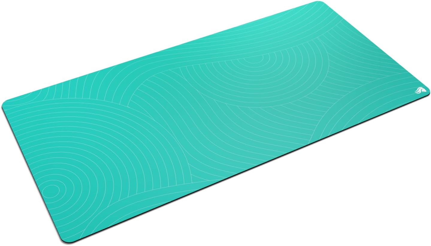 Glorious Gaming Mouse Pad GMP 2 - Rain Forest - XXL - Spill-Proof Mouse Pad, Optimised for Gaming Sensors, Balanced Surface for Speed & Control, Anti-fray Edges - 915mm x 460mm x 3mm - 2XL Desk Mat