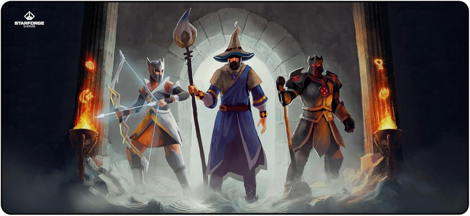 Just Chillin - Old School RuneScape Gaming Desk Mat \u2013 Large Extended Mouse & Keyboard Pad - Image 5