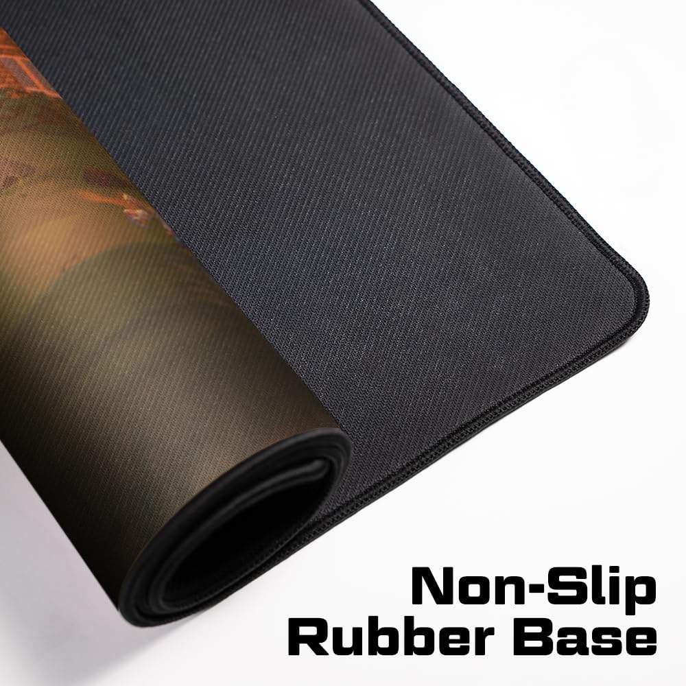 Just Chillin - Old School RuneScape Gaming Desk Mat \u2013 Large Extended Mouse & Keyboard Pad - Image 4