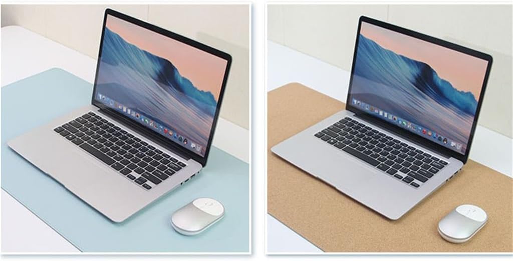 Large Size Notebook Desk Pad Leather Advertising Cork Mouse Pad Game Office - Image 3