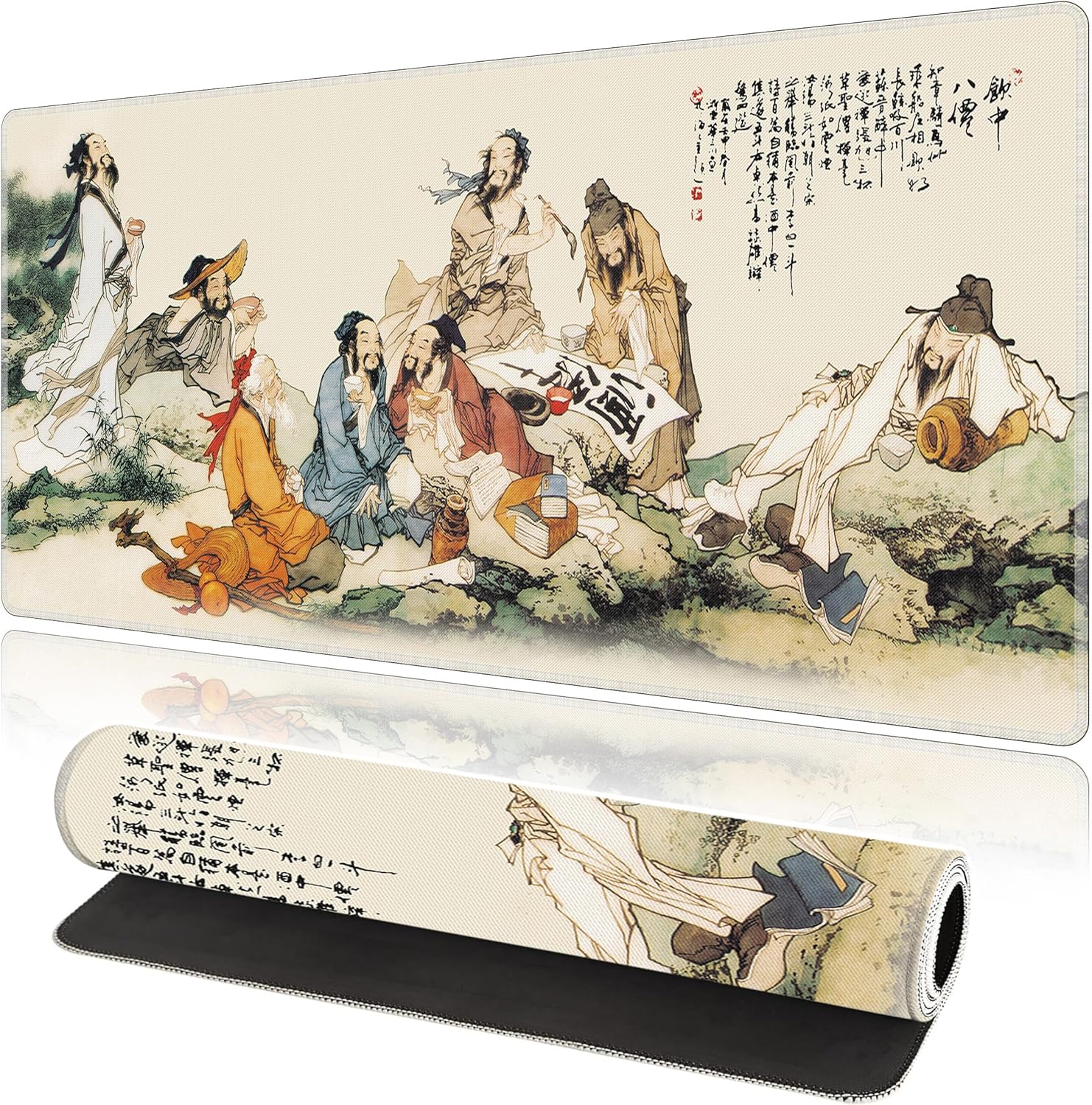 LL-COEUR Extended Non-Slip Mousepad Large Gaming Mouse Mat Long Table Desk Pad 1200 x 600 x 3 mm (Landscape) - Image 13