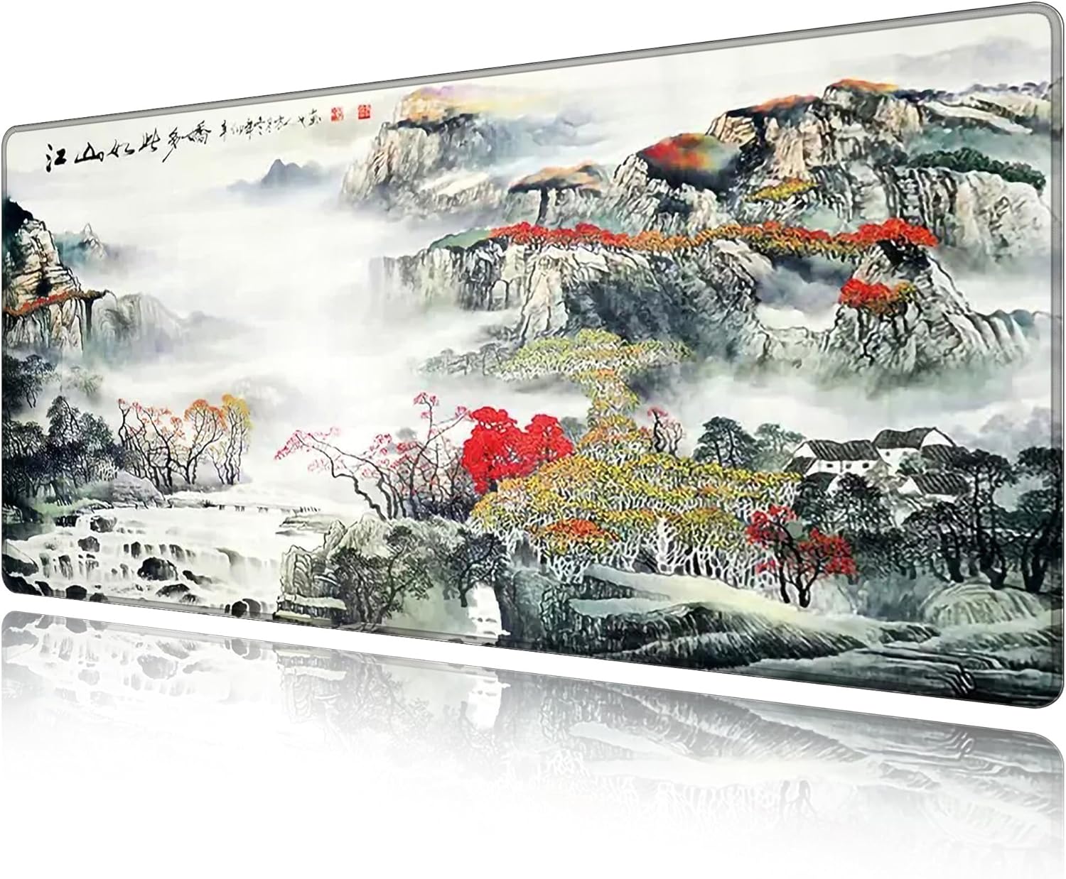 LL-COEUR XXL Computer Laptop Mouse Pad Gaming Play Mat Landscape Office Desk Mat (Colour 6, 1000 x 500 x 3 mm) - Image 17