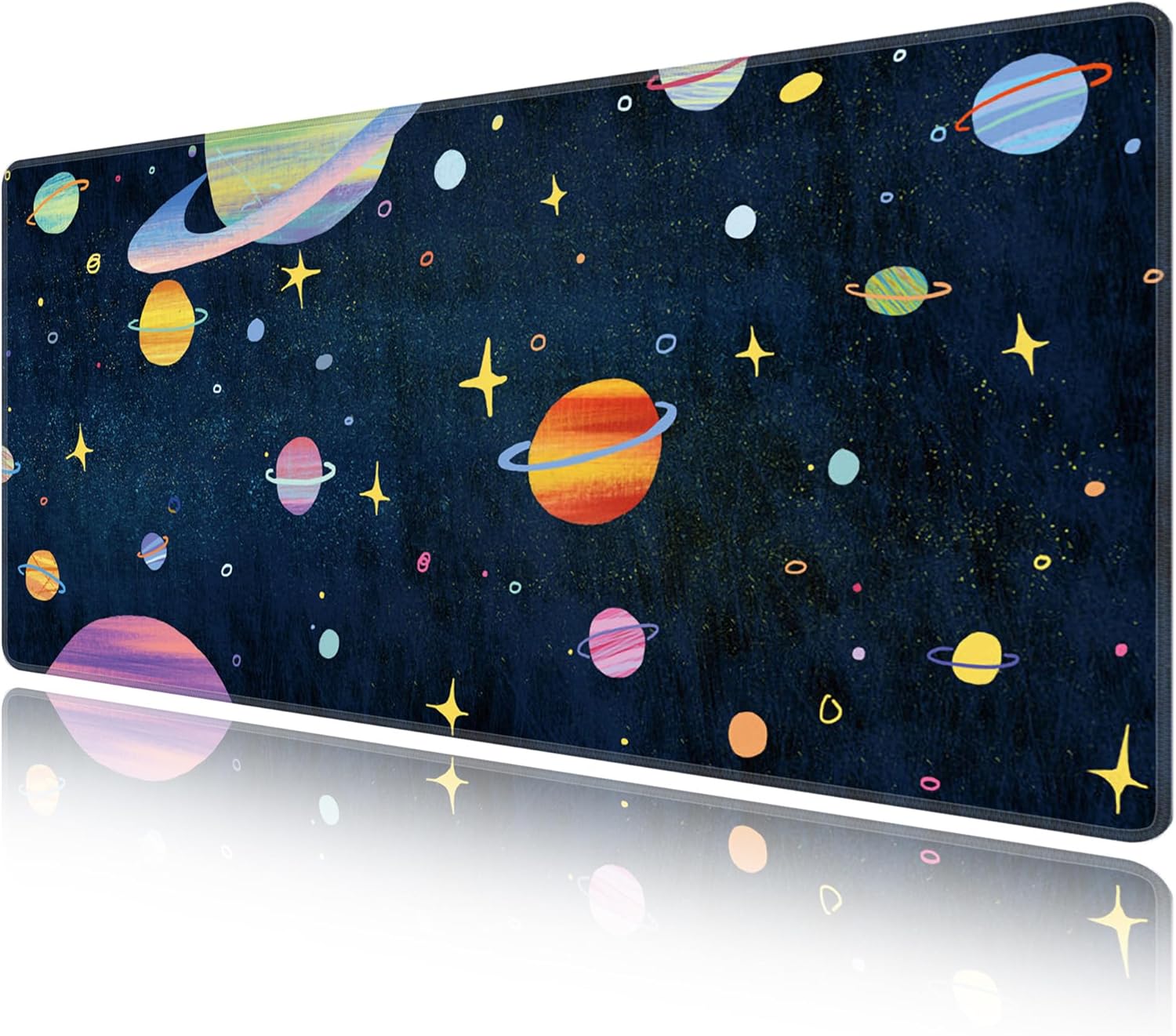 LL-COEUR XXL Gaming Mouse Pad Computer Keyboard Mat Office Desk Mat 120 x 60 cm (Colour 3, 1200 x 600 x 3 mm) - Image 7