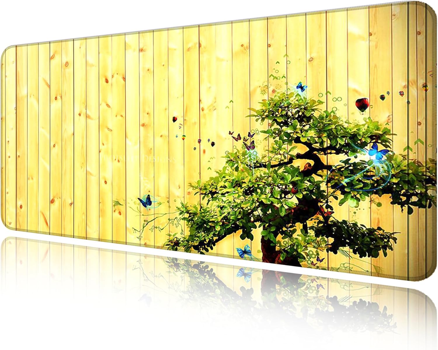 LL-COEUR XXL Landscape Mouse Pad Gaming Keyboard Mat Laptop Office Desk Mat (Blue, 1200 x 600 x 2 mm) - Image 7