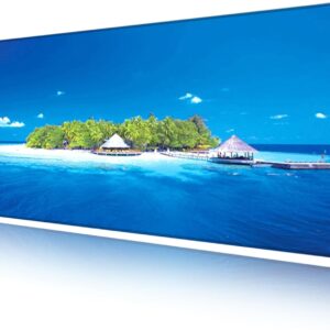 LL-COEUR XXL Landscape Mouse Pad Gaming Keyboard Mat Laptop Office Desk Mat (Blue, 1200 x 600 x 2 mm)