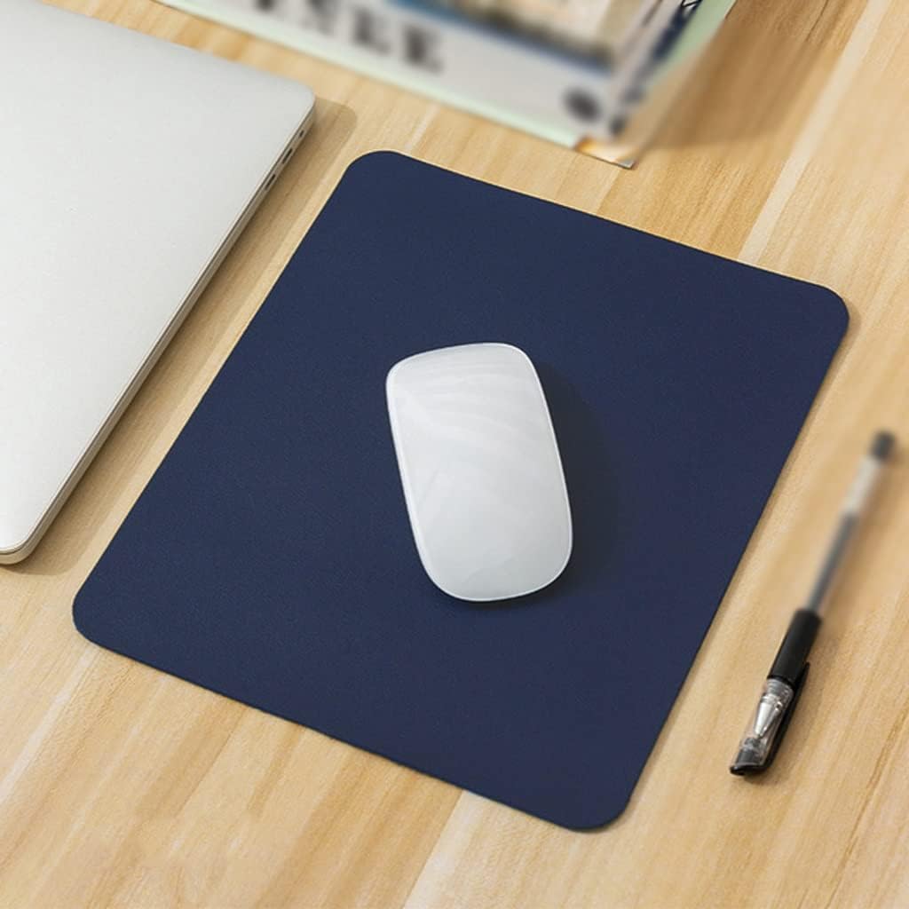 LLLSSS Mouse Pad Office Game Desktop Pad Simple Rest Pad Suitable for Computer Desktop Use(D,19 * 23cm) - Image 6