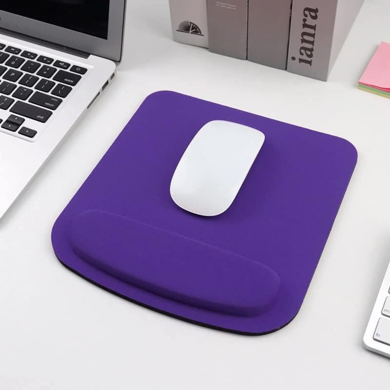 LLLSSS Mouse Pad with Wrist Rest Simple Computer Pad Non-Slip Wrist Support Wrist Mouse Pad Rest Pad - Image 2