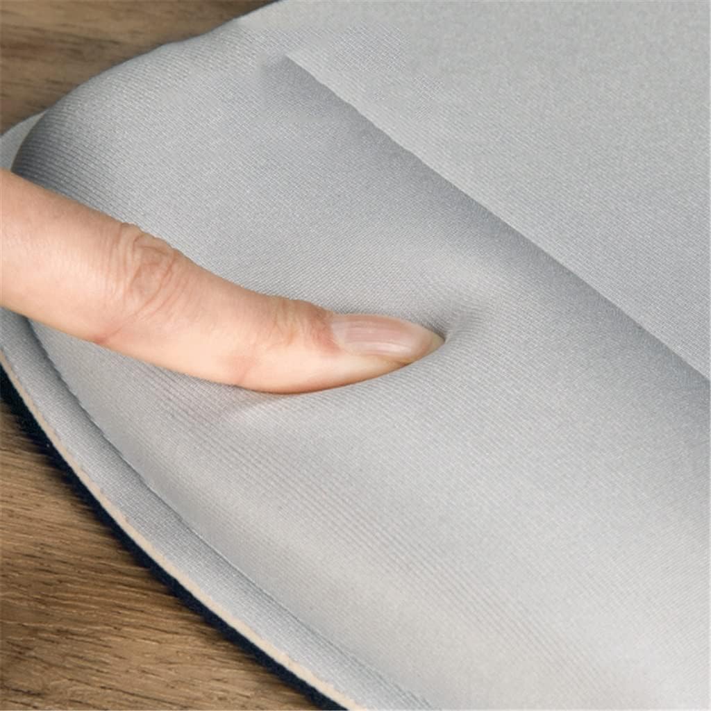 LLLSSS Rectangle Mouse Pad with Wrist Rest for Laptop Mat Wrist Support Wristband Mouse Mat Pad for Laptop Computer(A) - Image 4