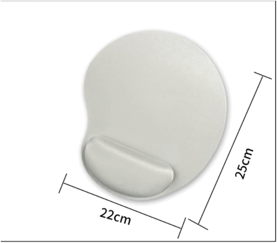 LLLSSS Solid Color Large Curved Mouse Pad Wrist Rest Mousepad Gaming Office Mat for Desktop Laptop for Gaming PC(Black) - Image 4