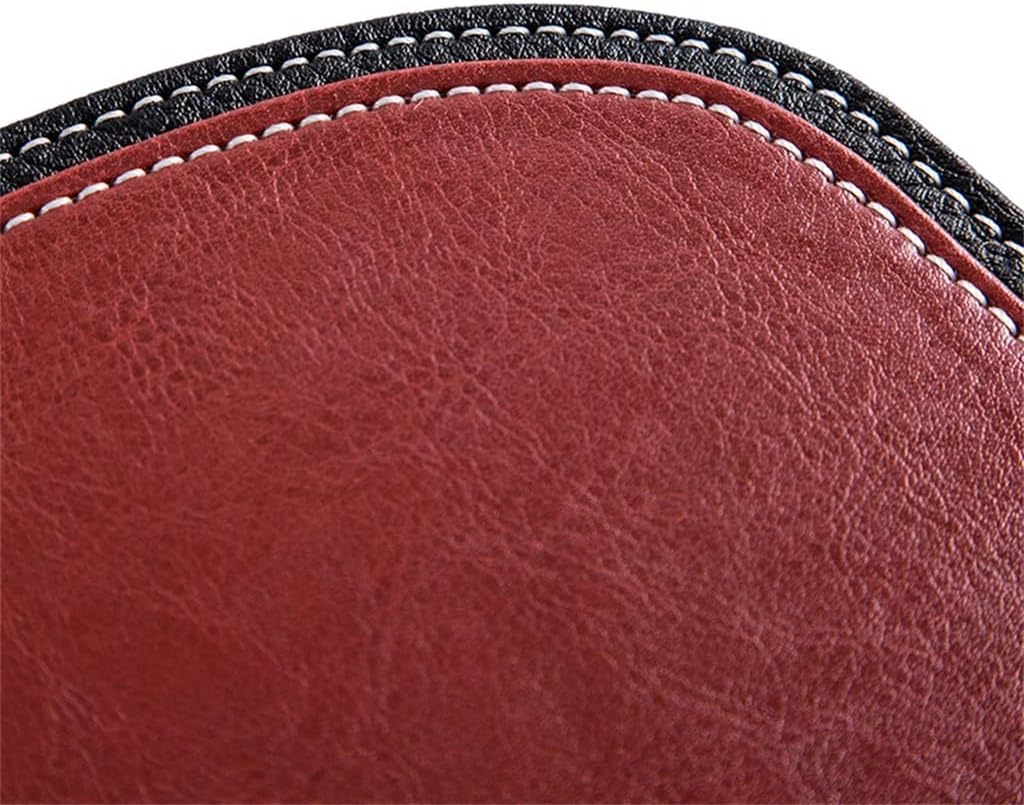 LLLSSS Square Wrist Guard Mouse Pad Leather Anti Slip Mouse Pad Office Gift - Image 5