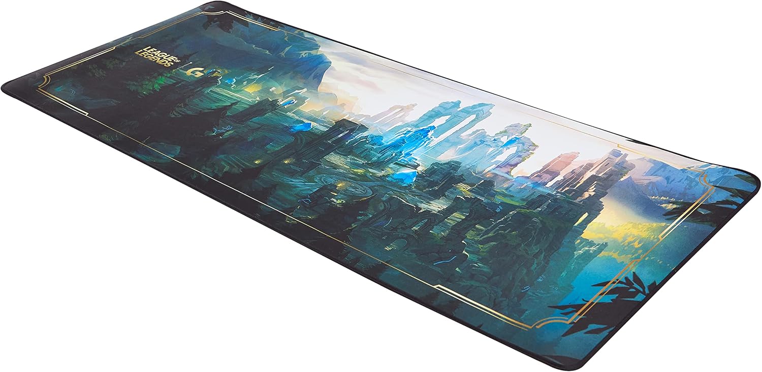 Logitech G840 XL Cloth Gaming Mouse Pad, Thin Pad, Stable Rubber Base, Performance-tuned Moderate surface friction, Durable tube for transport - Black - Image 7