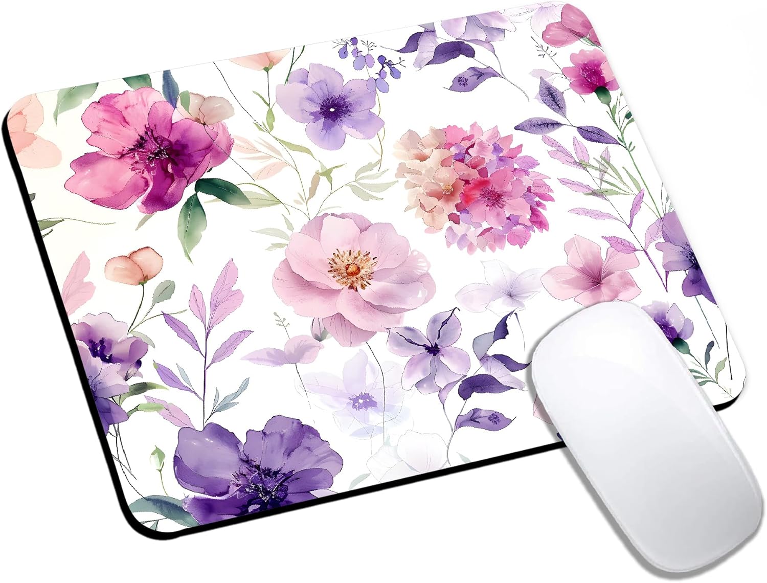Mouse Pad, Cute Abstract Mountain Forest Mouse Pads for Desk, 9.5" x 7.9" Non-Slip Rubber Base Computer Mousepad with Women, Portable Square Design for Wireless Mouse and Pad Laptop Office & Travel - Image 25